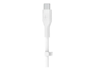 Belkin BOOST CHARGE - Lightning-kabel - 24 pin USB-C hane till Lightning hane - 2 m - vit
