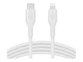Miniatyrbild 4 av 5: Belkin BOOST CHARGE - Lightning-kabel - 24 pin USB-C hane till Lightning hane - 2 m - vit