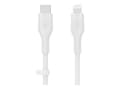 Miniatyrbild 5 av 5: Belkin BOOST CHARGE - Lightning-kabel - 24 pin USB-C hane till Lightning hane - 2 m - vit