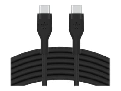 Belkin BoostCharge - USB-kabel - 24 pin USB-C (hann) til 24 pin USB-C (hann) - 3 m - svart