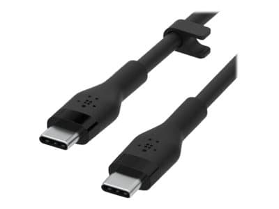 Belkin BoostCharge - USB-kabel - 24 pin USB-C (hann) til 24 pin USB-C (hann) - 3 m - svart