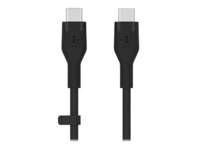 Belkin BoostCharge - USB-kabel - 24 pin USB-C (hann) til 24 pin USB-C (hann) - 3 m - svart
