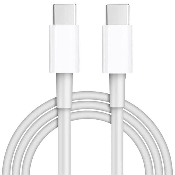 USB-C till USB-C laddningskabel, 1 Meter