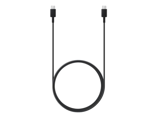 Samsung EP-DX310 - USB-kabel - 24 pin USB-C (hann) til 24 pin USB-C (hann) - USB 2.0 - 3 A - 1.8 m - USB Power Delivery (3A, 60W), Super Fast Chargin