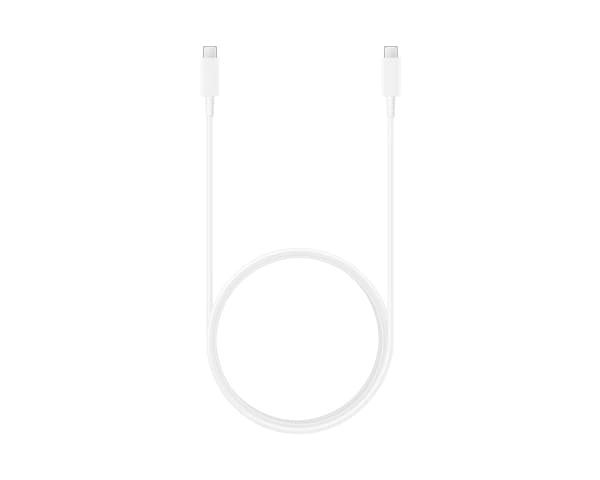 Samsung EP-DX510 - USB-kabel - USB-C (hann) til USB-C (hann) - USB 2.0 - 5 A - 1,8 m - hvit