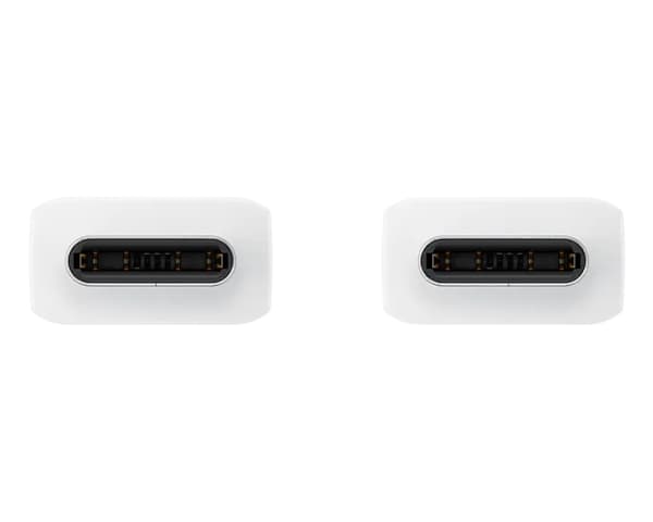 Samsung EP-DX510 - USB-kabel - USB-C (hann) til USB-C (hann) - USB 2.0 - 5 A - 1,8 m - hvit