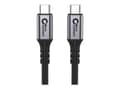 Miniatyrbild 2 av 5: MicroConnect Premium - USB-kabel - 24 pin USB-C (hane) till 24 pin USB-C (hane) - USB 3.2 Gen 2 - 20 V - 5 A - 2 m - USB-strömförsörjning (100W), 4K6