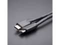 Miniatyrbilde 4 av 5: Qoltec - USB-kabel - 24 pin USB-C (hann) til 24 pin USB-C (hann) - USB 2.0 - 0.8 A - 2 m - svart