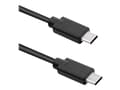 Miniatyrbilde 1 av 5: Qoltec - USB-kabel - 24 pin USB-C (hann) til 24 pin USB-C (hann) - USB 2.0 - 0.8 A - 2 m - svart