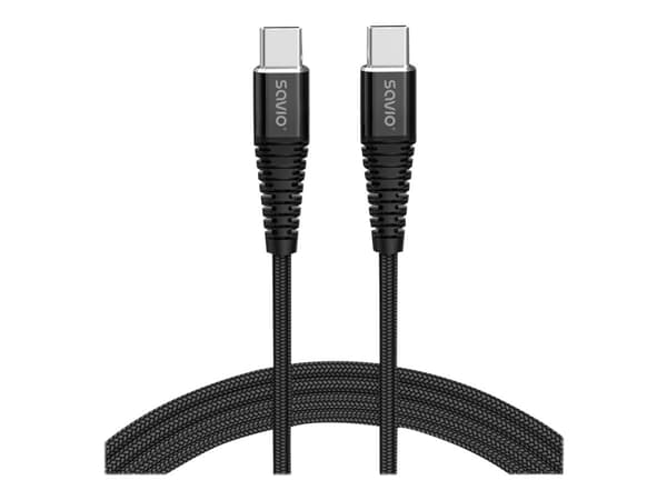 Kabel USB Type C - USB Type C 5A 1m, CL-159