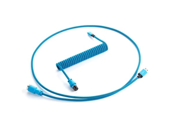 CableMod PRO Series - Tastaturkabel - USB (hann) til Micro-USB type B (hann) - 1.5 m - rullet sammen - spektrumblå