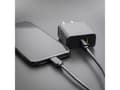 Pikkukuva 4 / 5: Qoltec - USB-kaapeli - USB-C (uros) - USB-C (uros) - USB 3.1 - 0,5 A - 3 m - musta