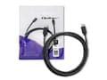 Pikkukuva 2 / 5: Qoltec - USB-kaapeli - USB-C (uros) - USB-C (uros) - USB 3.1 - 0,5 A - 3 m - musta