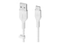 Pikkukuva 1 / 5: Belkin BOOST CHARGE - USB-kaapeli - USB (uros) - USB-C (uros) - 1 m - valkoinen - valkoinen