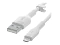 Miniatyrbilde 1 av 5: Belkin BOOST CHARGE - Lightning-kabel - USB-hann til Lightning-hann - 3 m - hvit