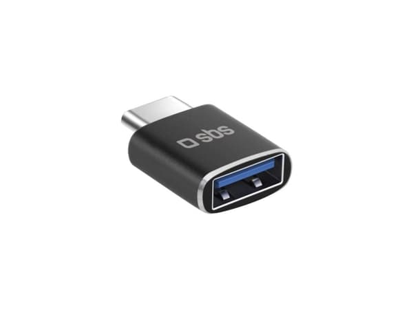 SBS TEADAPTTCUSB kabeladapter USB-C USB-A svart (TEADAPTTCUSB)