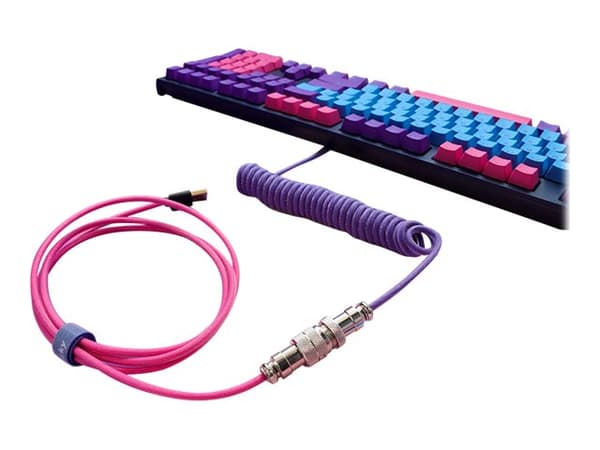 Ducky Premicord - USB-kabel - USB-C (hann) til USB (hann) - 1.8 m - rullet sammen, formstøpt
