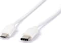 Miniatyrbilde 3 av 3: LMP 13870, 1 m, USB C, USB A, USB 3.2 Gen 2 (3.1 Gen 2), Hankjønn/hankjønn, Hvit