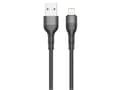 Miniatyrbilde 1 av 4: 2GO 797305, 1 m, Lightning, USB B, Hankjønn, Hankjønn, Sort