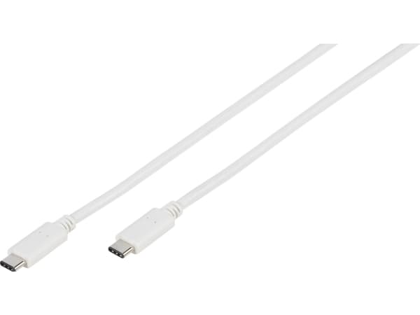 Vivanco USB-C till USB-C kabel 2m EMark (45354)