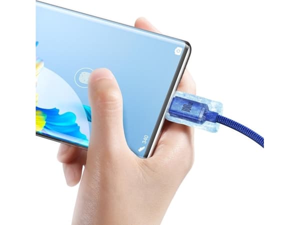 USB-kabel Baseus USB-A - USB-C 2 m Blå (baseus_20220224125238)