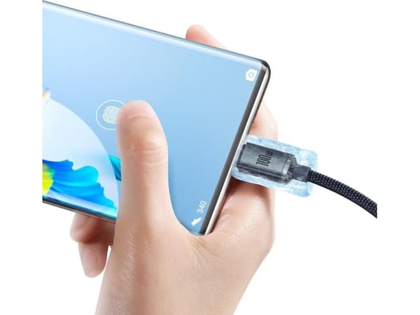 Baseus CAJY000501, 2 m, USB C, USB A, 0,48 Gbit/s, Svart