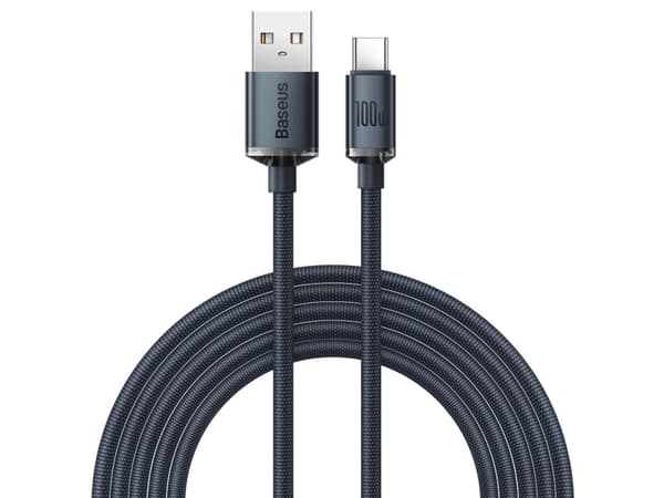 Baseus CAJY000501, 2 m, USB C, USB A, 0,48 Gbit/s, Svart