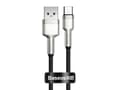 Pikkukuva 1 / 5: Baseus Cafule, 0,25 m, USB A, USB C, USB 2.0, 480 Mbit/s, Musta