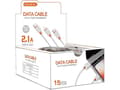 Miniatyrbild 2 av 2: Somostel USB-A - 1 m USB-kabel Vit (28257)