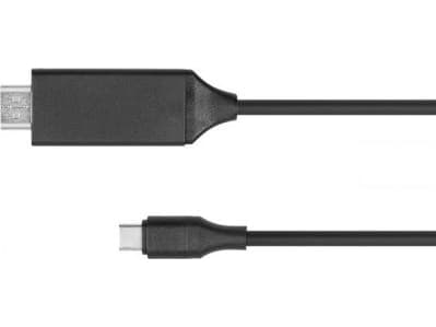Kruger & Matz USB-C - HDMI USB cable 2 m Black (KM1249)