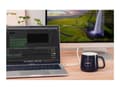 Miniatyrbilde 4 av 5: Moshi - DisplayPort-kabel - 24 pin USB-C (hann) til DisplayPort (hann) - Thunderbolt 3 / DisplayPort 1.3 - 1.5 m - 5K-støtte - hvit