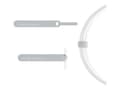 Miniatyrbilde 5 av 5: Moshi - DisplayPort-kabel - 24 pin USB-C (hann) til DisplayPort (hann) - Thunderbolt 3 / DisplayPort 1.3 - 1.5 m - 5K-støtte - hvit