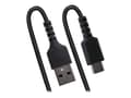 Miniatyrbilde 3 av 5: StarTech.com R2ACC-1M-USB-CABLE USB-kabel USB 2.0 USB A USB C Sort
