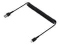 Miniatyrbilde 1 av 5: StarTech.com R2ACC-1M-USB-CABLE USB-kabel USB 2.0 USB A USB C Sort