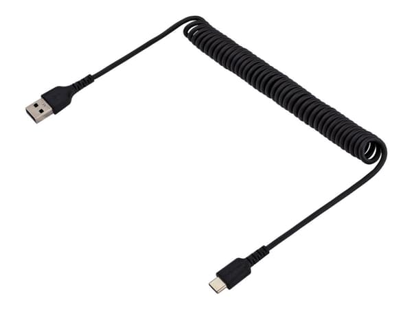 StarTech.com R2ACC-1M-USB-CABLE USB-kabel USB 2.0 USB A USB C Sort