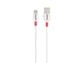 Miniatyrbild 2 av 2: Skross USB-kabel USB 2.0 USB-A hane 1,20 m Vit Rund SKCA0002A-C120CN