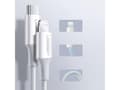 Miniatyrbilde 3 av 5: Ugreen cable MFi cable USB Type C - Lightning 20W 3A 0.25 m white (US171)