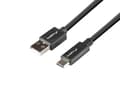 Miniatyrbilde 2 av 5: Lanberg USB-kabel USB-A - USB-C 0,5 m Svart (CA-USBO-15CU-0005-BK)