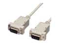Miniatyrbilde 2 av 5: Value RS232 Cable, DB9 M - M 1.8 m, 1,8 mm, Grå