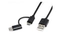 Miniatyrbild 1 av 5: ROLINE 11.02.8328, 1 m, USB A, USB 2.0, 480 Mbit/s, Svart