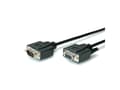 Miniatyrbilde 1 av 5: Value 11.99.6210, Sort, 1 m, DB-9, DB-9