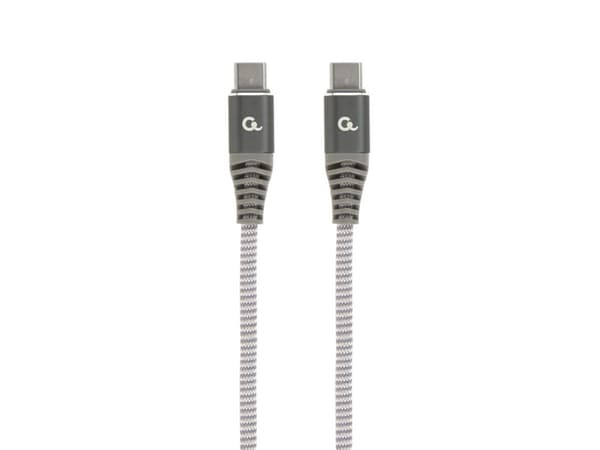 Cablexpert - USB-kabel - 24 pin USB-C (hane) till 24 pin USB-C (hane) - USB 2.0 - 1.5 m - USB-strömförsörjning (100W)