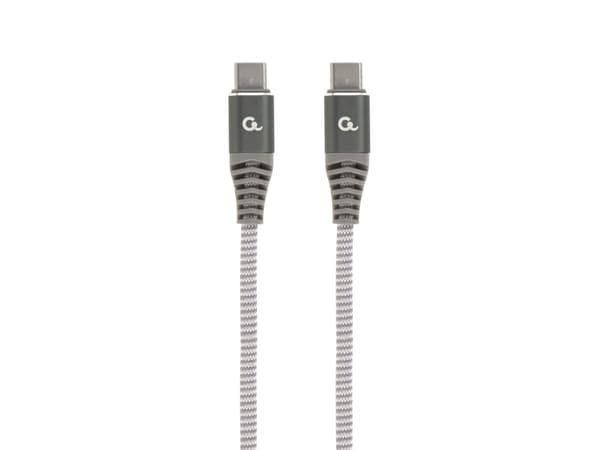 Cablexpert - USB-kabel - 24 pin USB-C (hane) till 24 pin USB-C (hane) - USB 2.0 - 1.5 m - USB-strömförsörjning (100W)