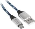 Miniatyrbild 4 av 4: Tracer - USB-kabel - USB (hane) till Micro-USB Type B (hane) - USB 2.0 - 1 m - svart, blå