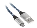 Miniatyrbild 2 av 4: Tracer - USB-kabel - USB (hane) till Micro-USB Type B (hane) - USB 2.0 - 1 m - svart, blå