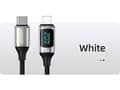 Pikkukuva 3 / 5: Kabel USB Usams USB-C - Lightning 1.2 m Biały (6958444975443)