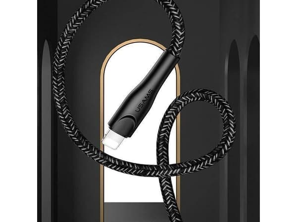Kabel USB Usams USB-A - Lightning 3 m Czerwony (6958444983592)