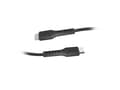 Miniatyrbilde 3 av 5: SBS TECABLELIGTC1K, 1 m, Lightning, USB C, Hankjønn, Hankjønn, Sort