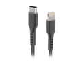 Miniatyrbilde 5 av 5: SBS TECABLELIGTC1K, 1 m, Lightning, USB C, Hankjønn, Hankjønn, Sort