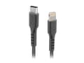 Miniatyrbilde 1 av 5: SBS TECABLELIGTC1K, 1 m, Lightning, USB C, Hankjønn, Hankjønn, Sort